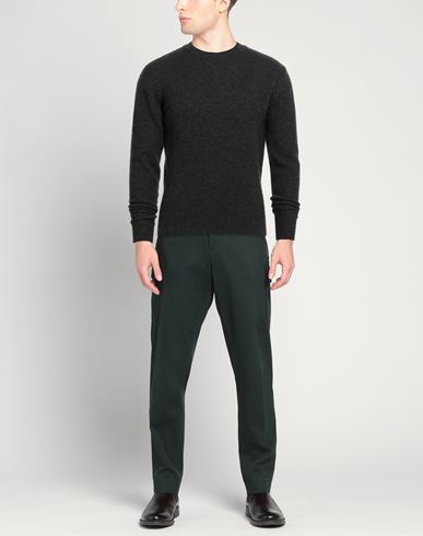Man Sweater Charcoal Size 38 Cashmere, Silk, Polyester