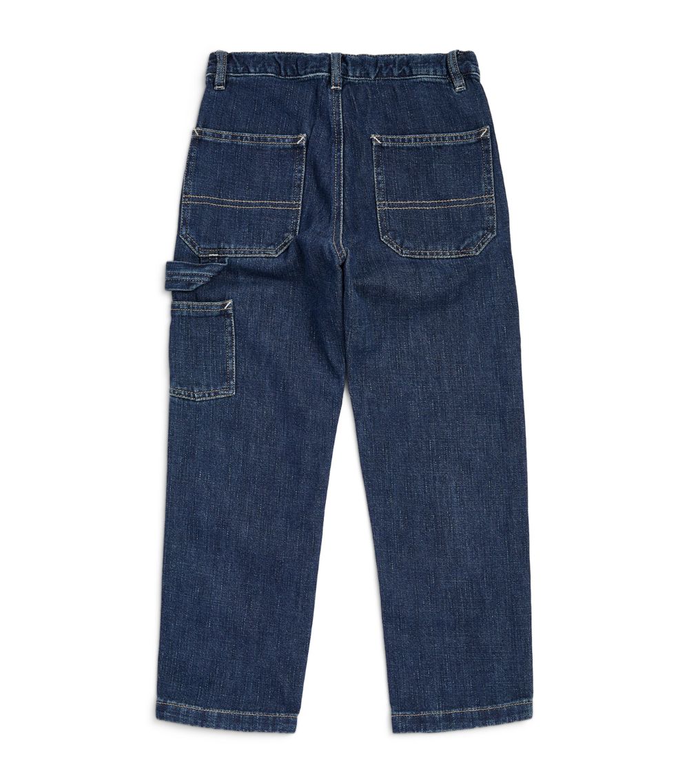 Cargo-Pocket Jeans (3-12 Years)