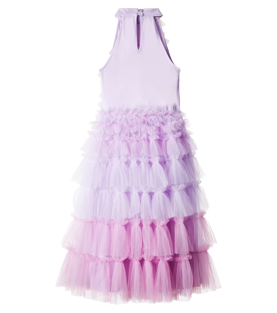 Blue Jean embellished tulle dress