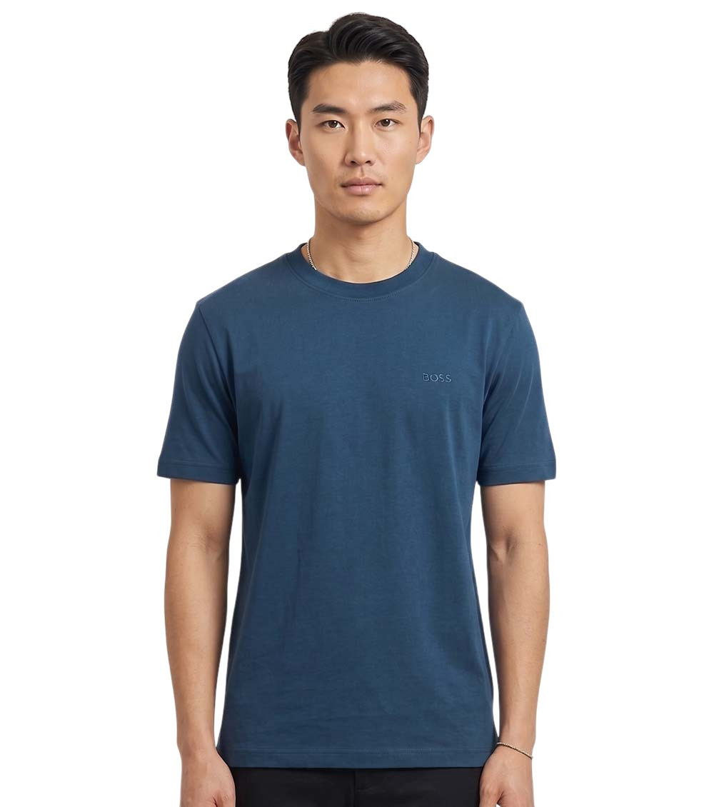 Blue Crew Neck T-Shirt