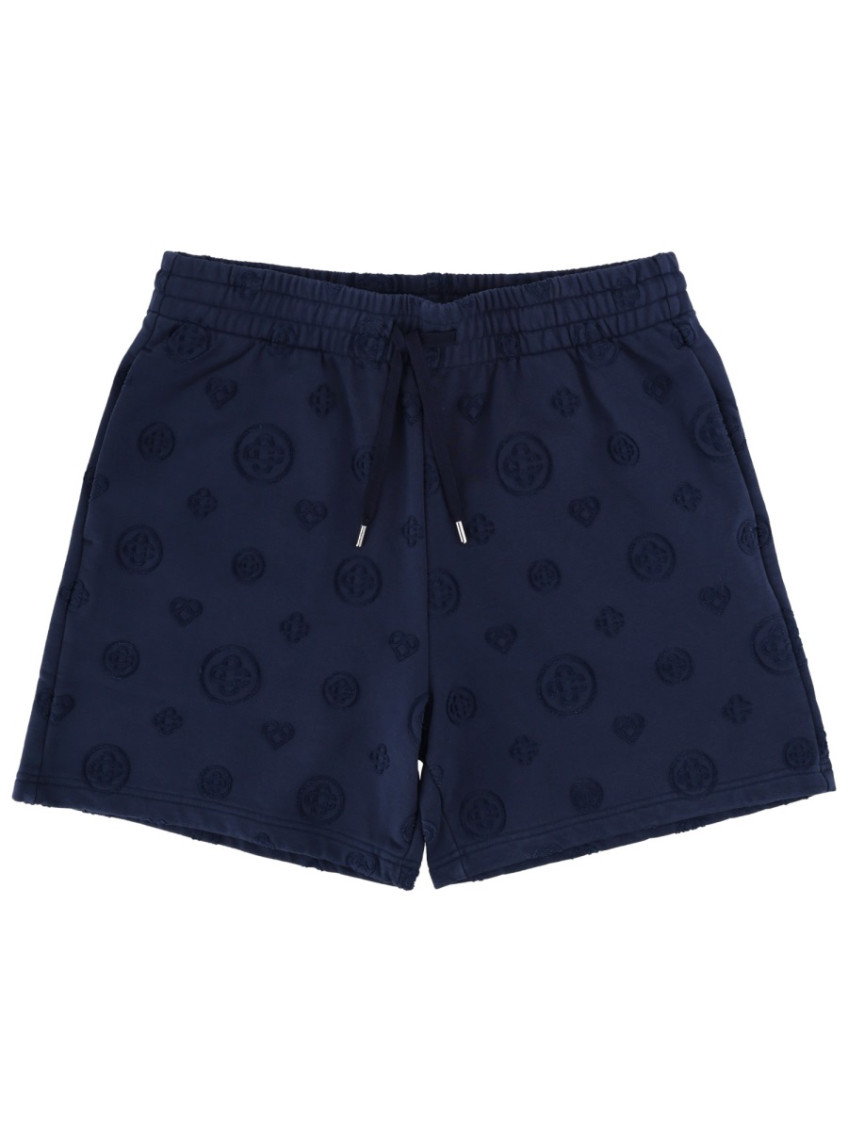 Casablanca - patterned knee length shorts back pocket