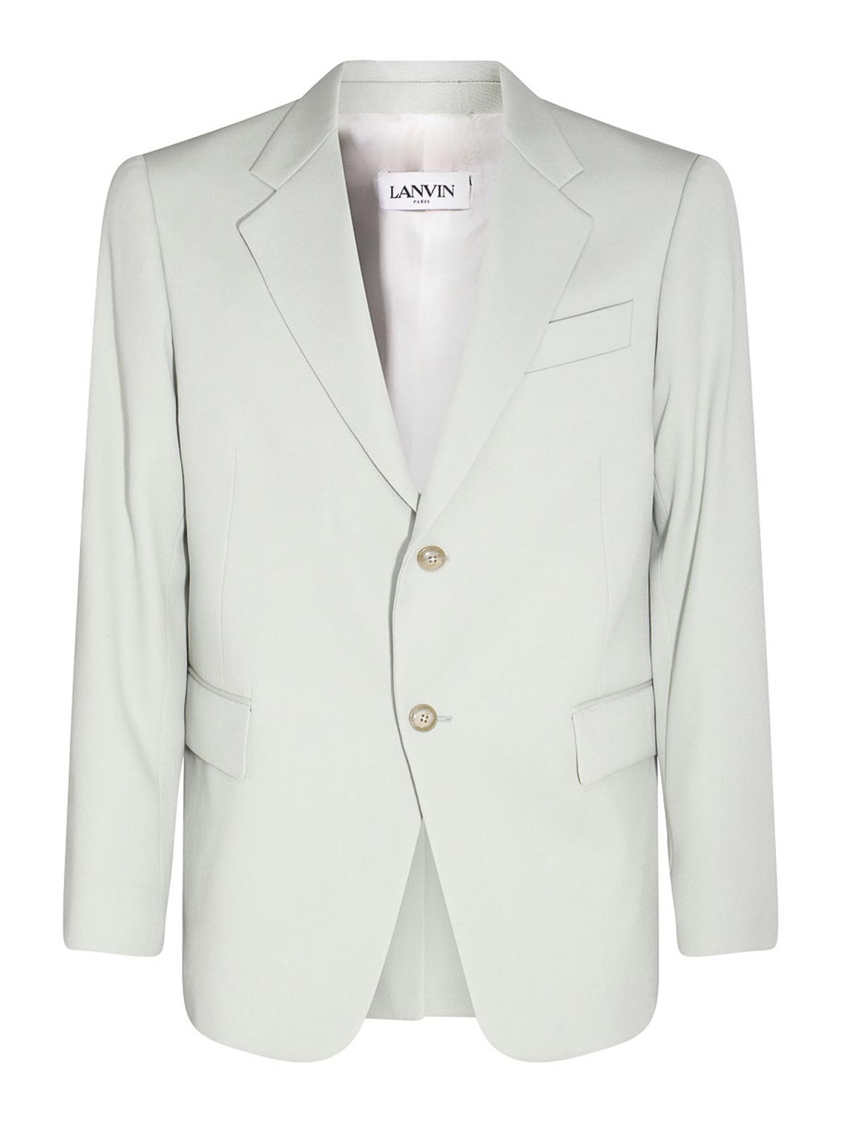 Sage virgin wool blazer