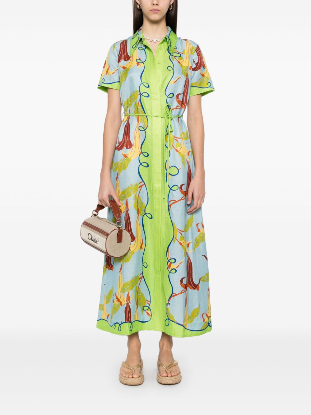 Rafaela maxi dress - Blue