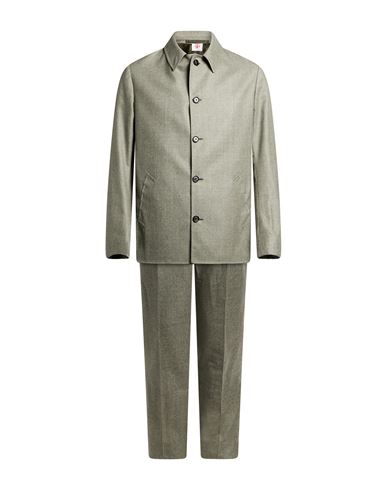 Man Suit Sage green Size 40 Virgin Wool