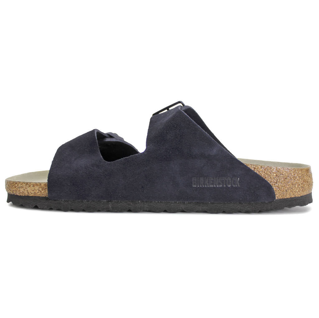 Birkenstock Arizona BS Nubuck Leather Unisex Slides Sandals