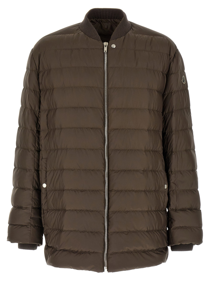 Rick Owens - moncler flight parka long quilted jacket