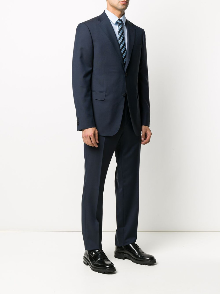 Blue Two-piece suit