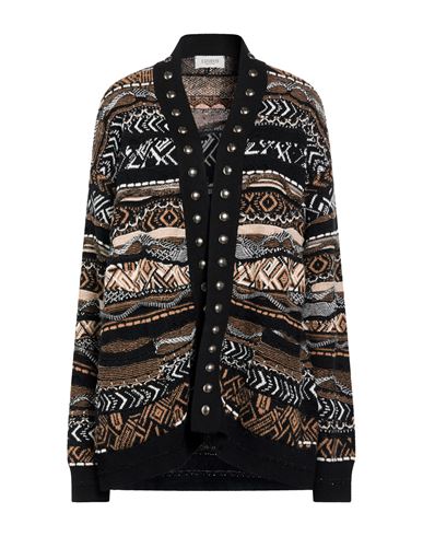 Woman Cardigan Camel Size 4 Polyamide, Alpaca wool, Polyacrylic, Synthetic fibers, Wool