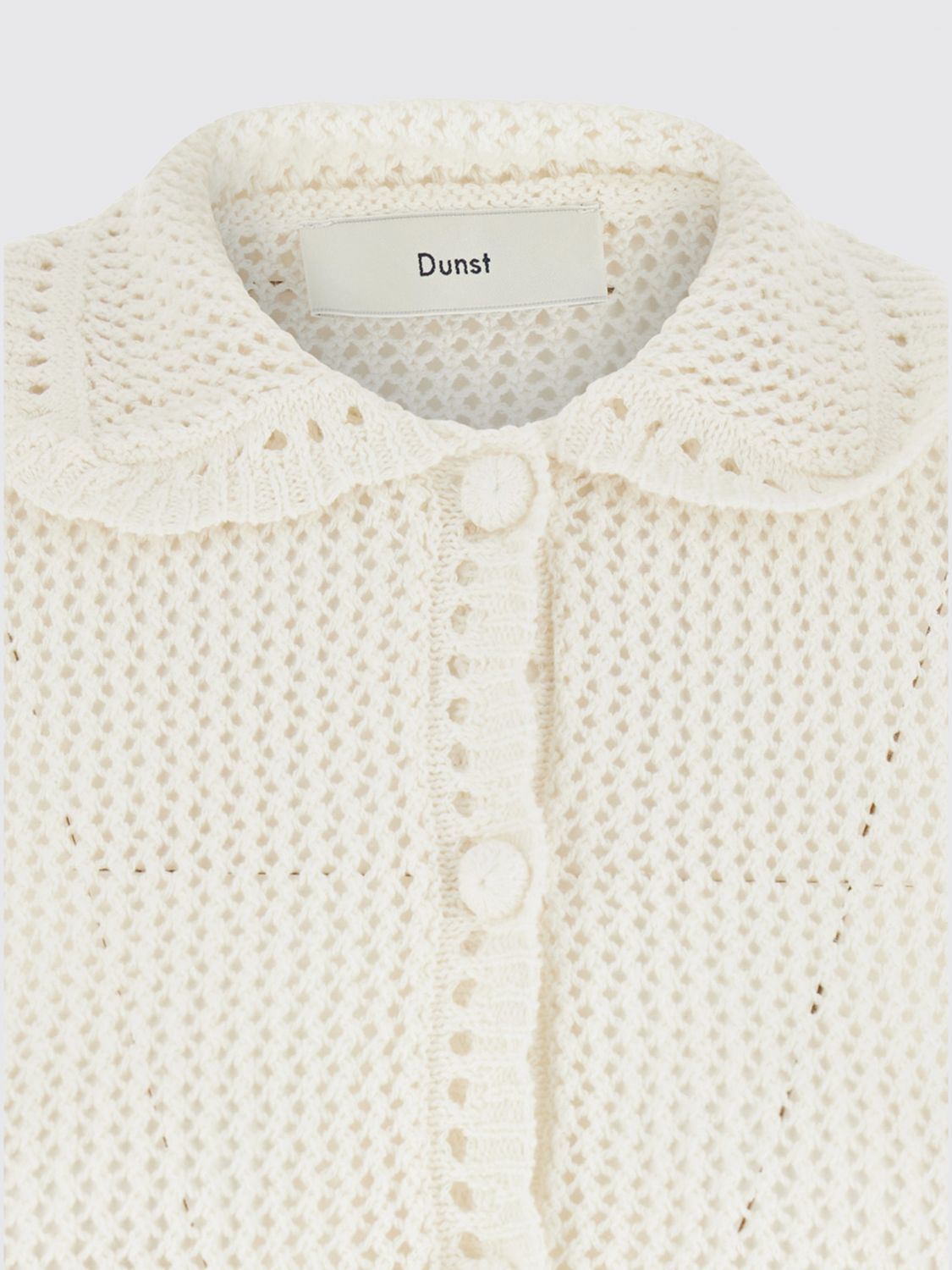 Linen And Cotton Blend Cardigan