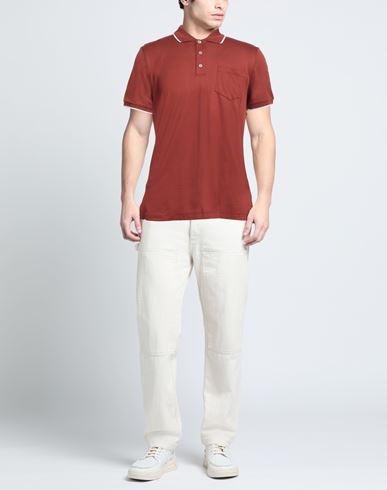 Man Polo shirt Rust