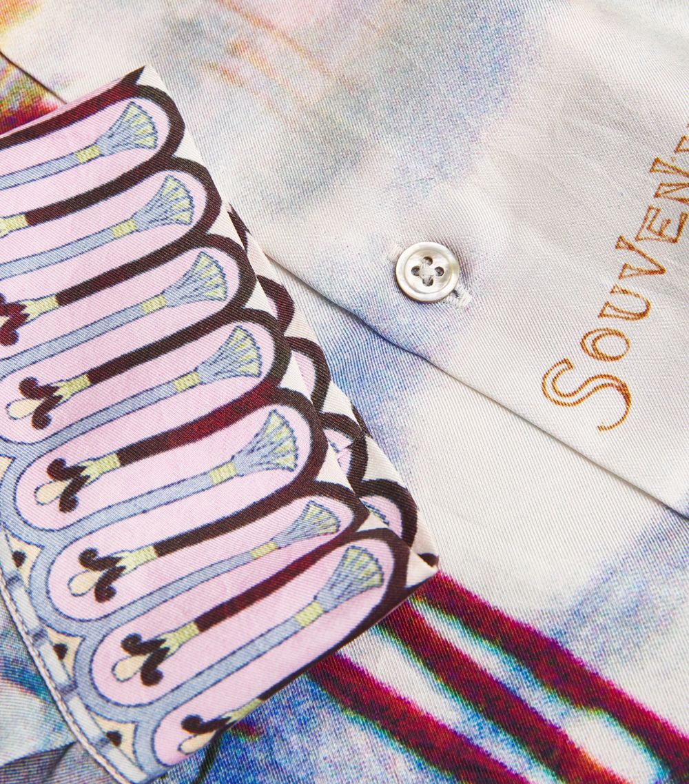Silk Call Me In Cairo Oversized Shirt