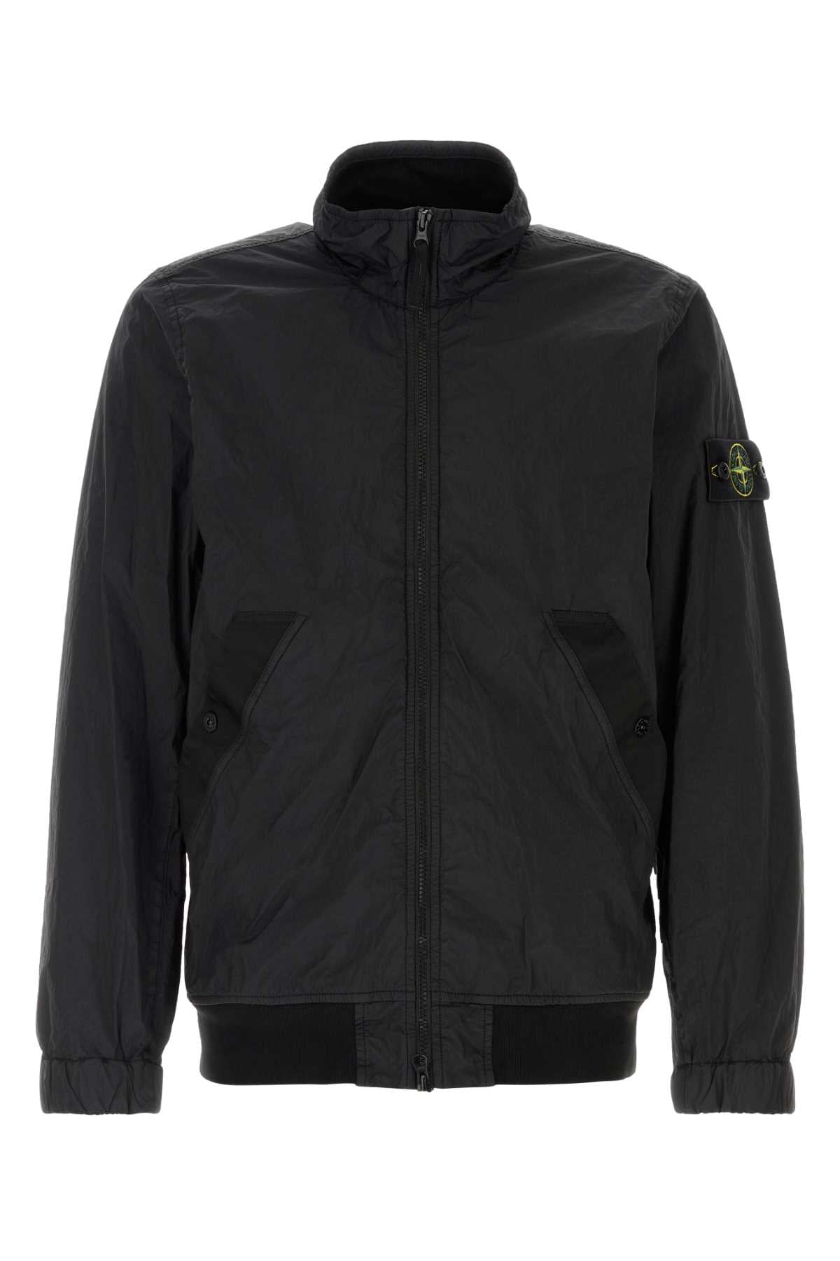 Nylon Lightweight Jacket — Black