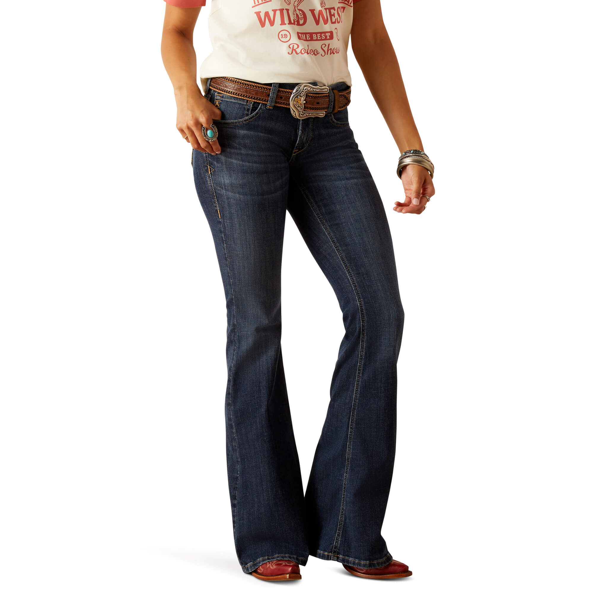 Women's Perfect Rise Paulina Flare Jeans in Florida, Size 26, by