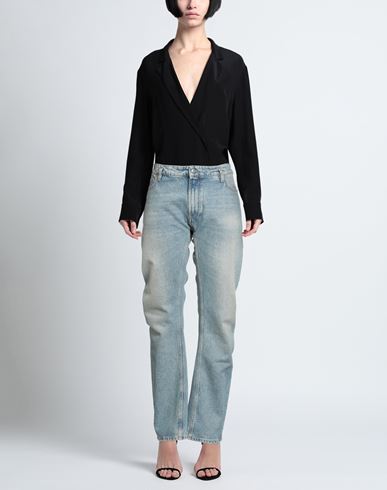 Woman Jeans Blue Size 29 Cotton, Polyester