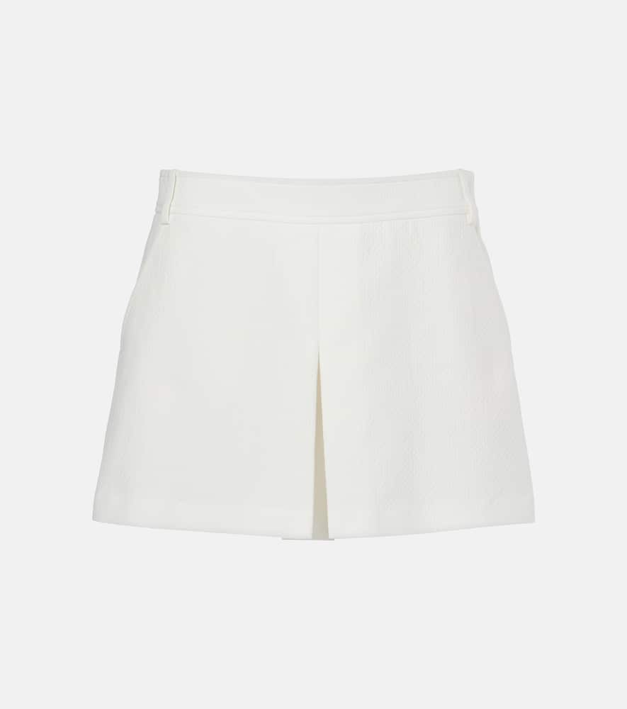 Tom Ford Cotton and silk-blend piqué skort