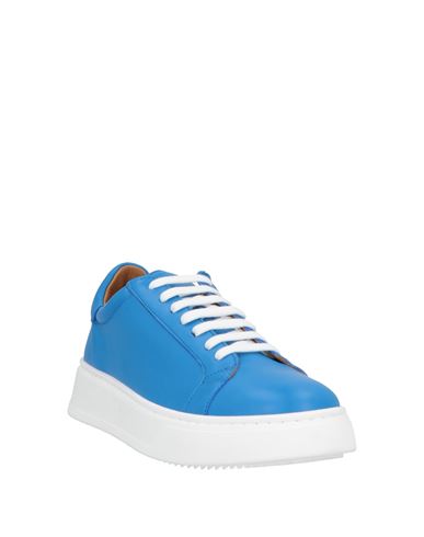 Woman Sneakers Azure Size 10 Leather