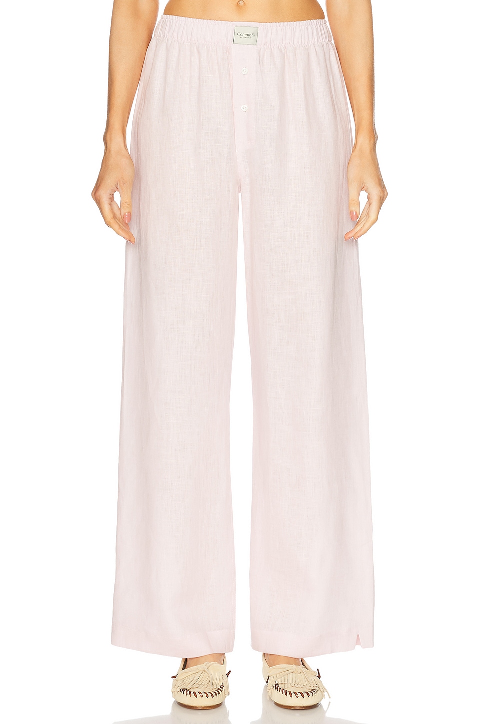 Comme Si Boxer Alta Pant in Blush.  XS. Also in