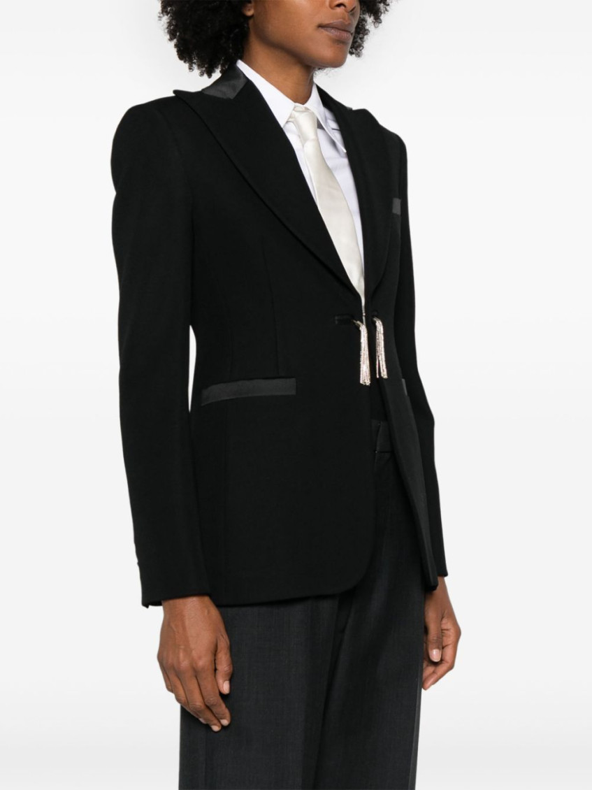 Wool Single-breasted Jacket