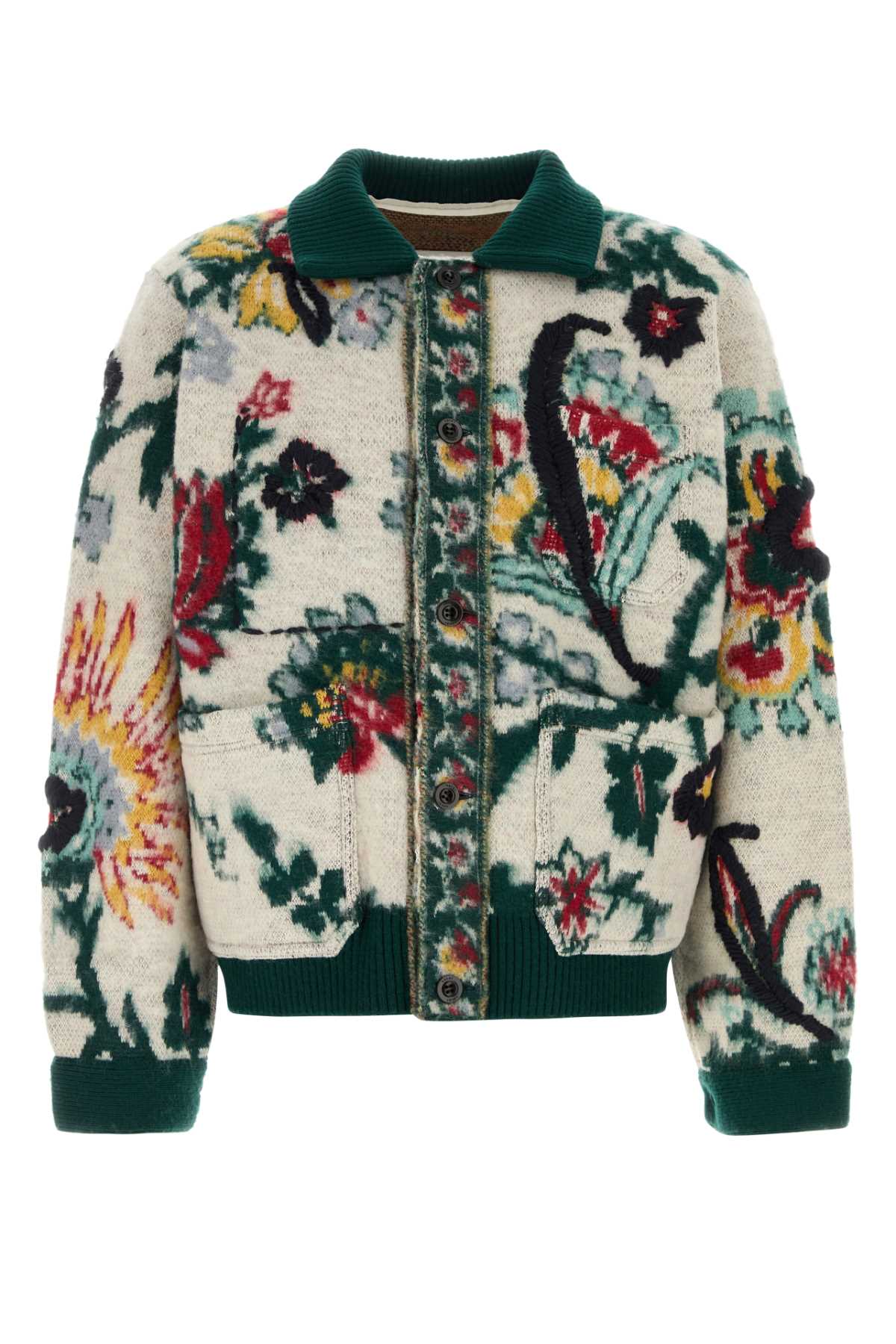 Jacquard Jacket — Ivory