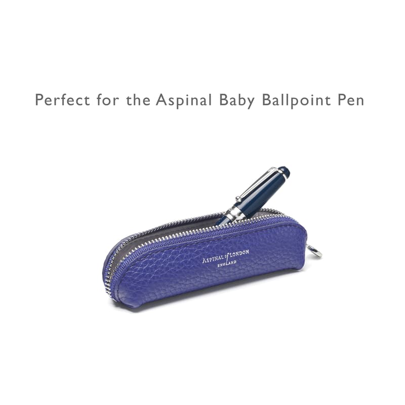 Baby Pen Case in Cobalt Blue Pebble