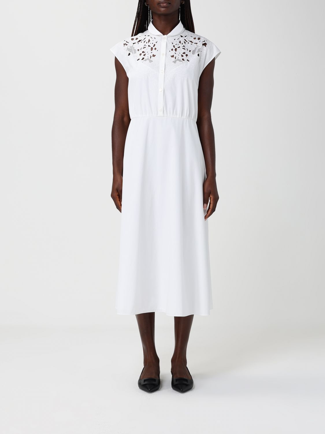 Dress Woman color White