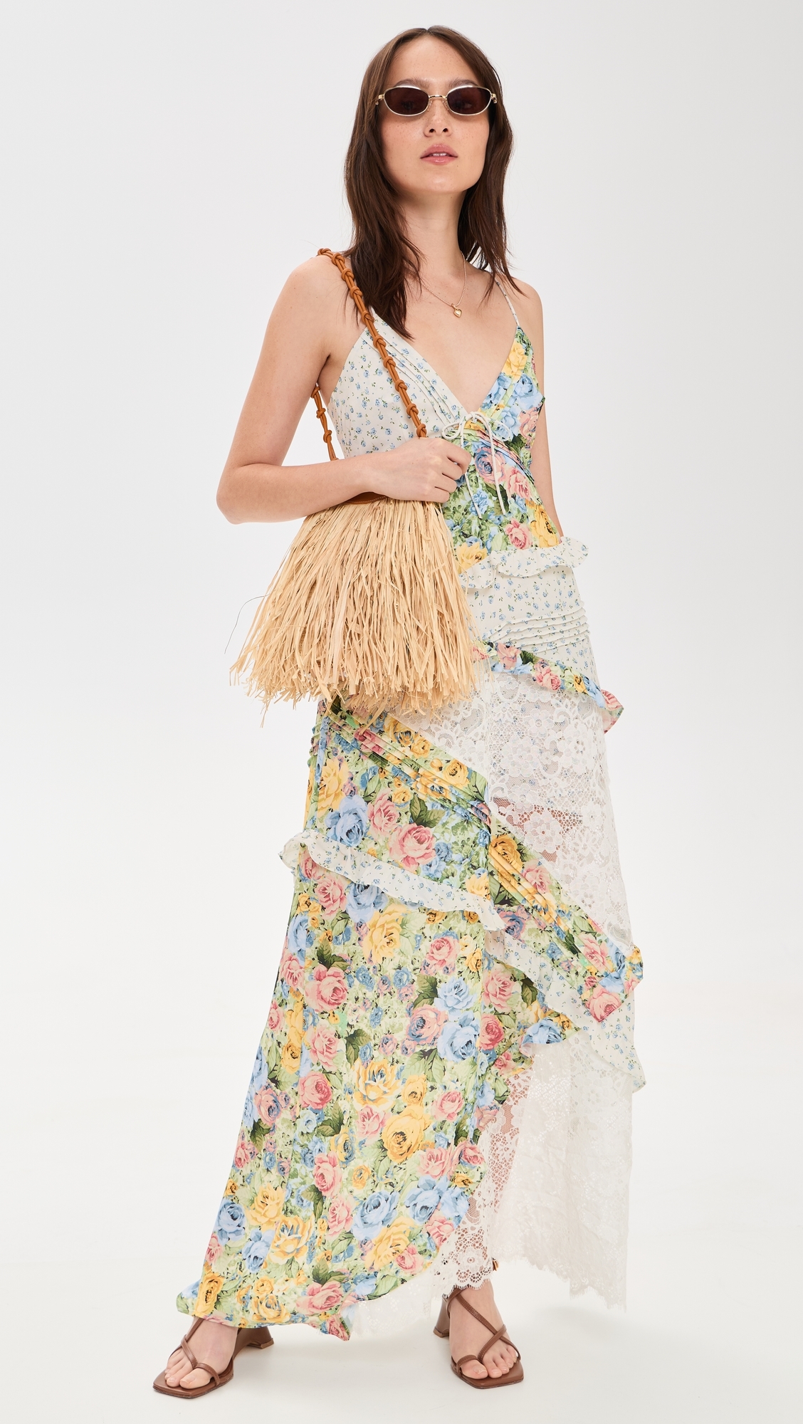 Rosalyn Maxi Dress Yellowblue