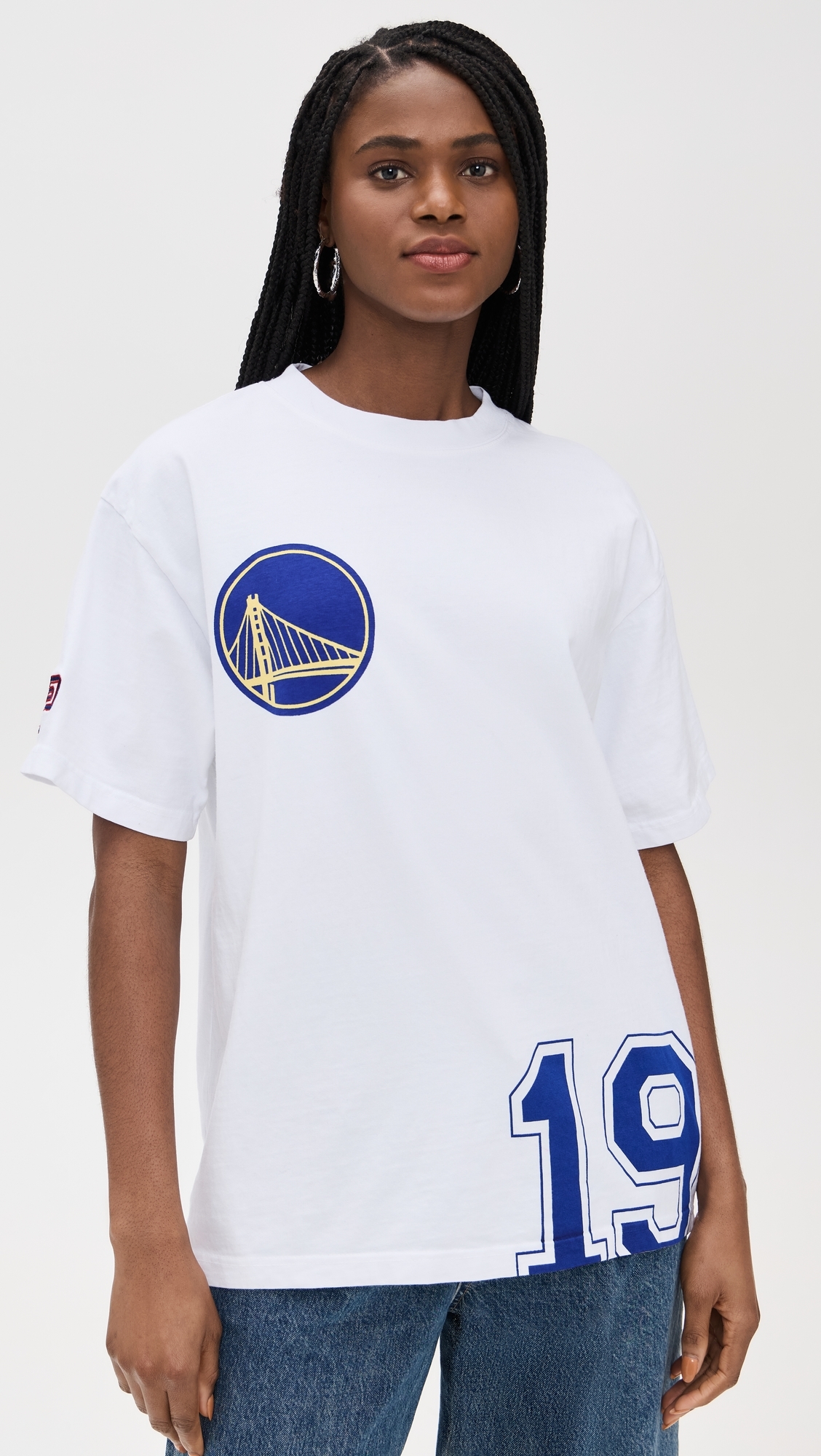 Warriors Team Tee White