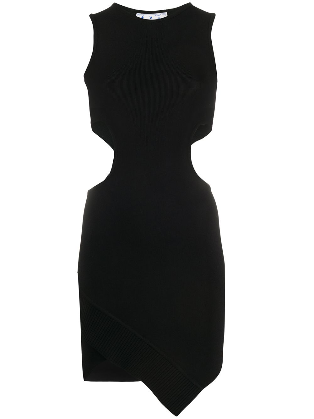 Swiss Cheese knitted dress - Black