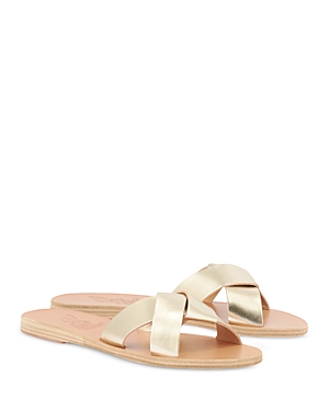 レディース Whitney ラップ ストラップ スライド サンダル