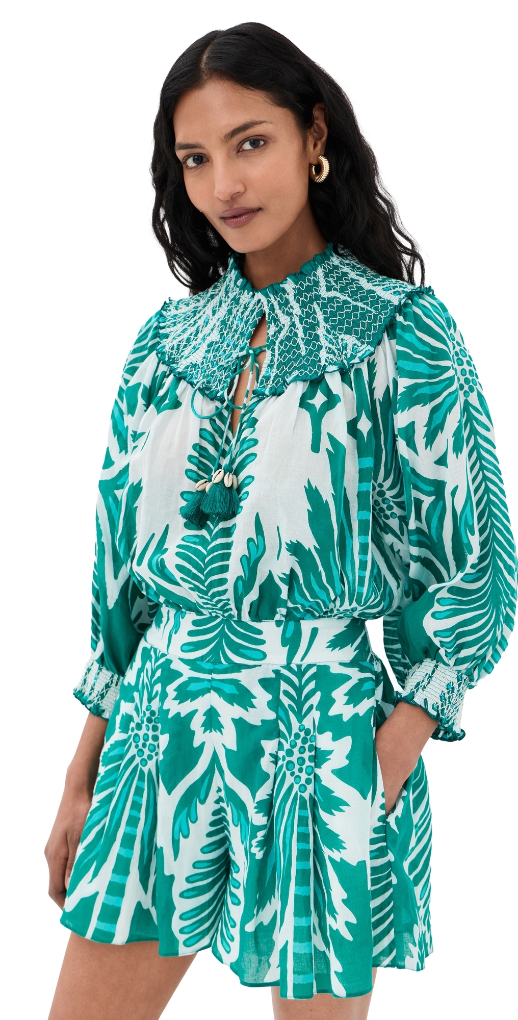 Janna Short Jumpsuit Mint Cartagena