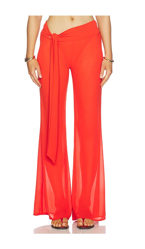 Bananhot Bowie Pants in Red. - S also in XS, M