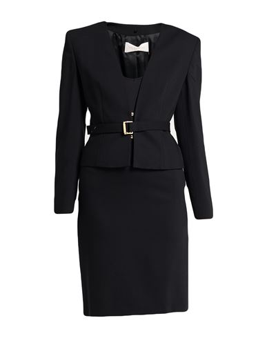 Woman Suit Black Size 6 Wool, Elastane