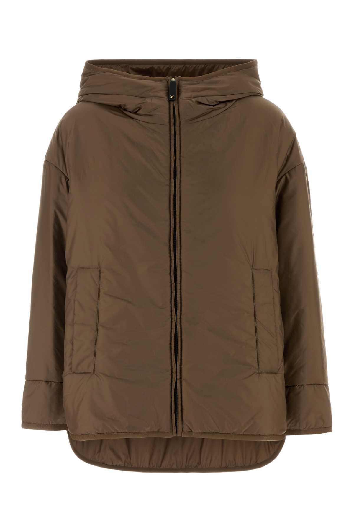 Cleo Down Jacket — Brown
