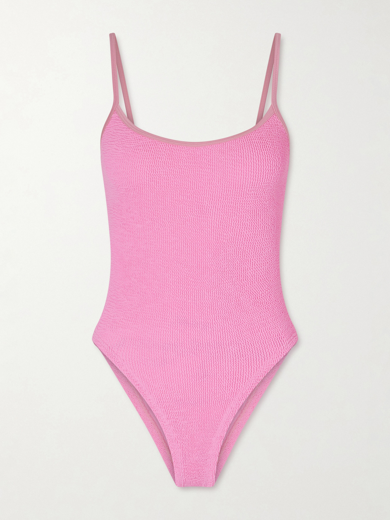 Pamela Seersucker Swimsuit - Pink