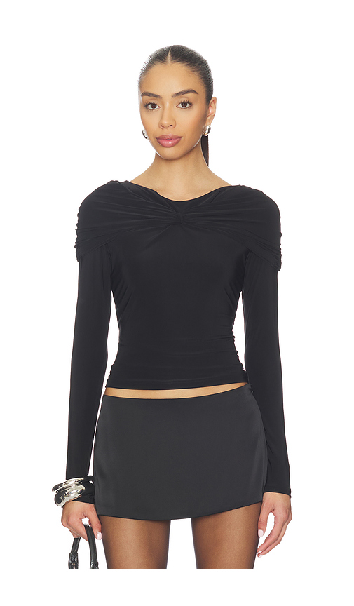 Lovers and Friends Eugene Top in Black. L. Also in XXS, XS, S