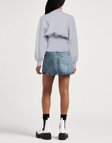 Woman Sweatshirt Light grey Size XS Cotton, Elastane, Polyester