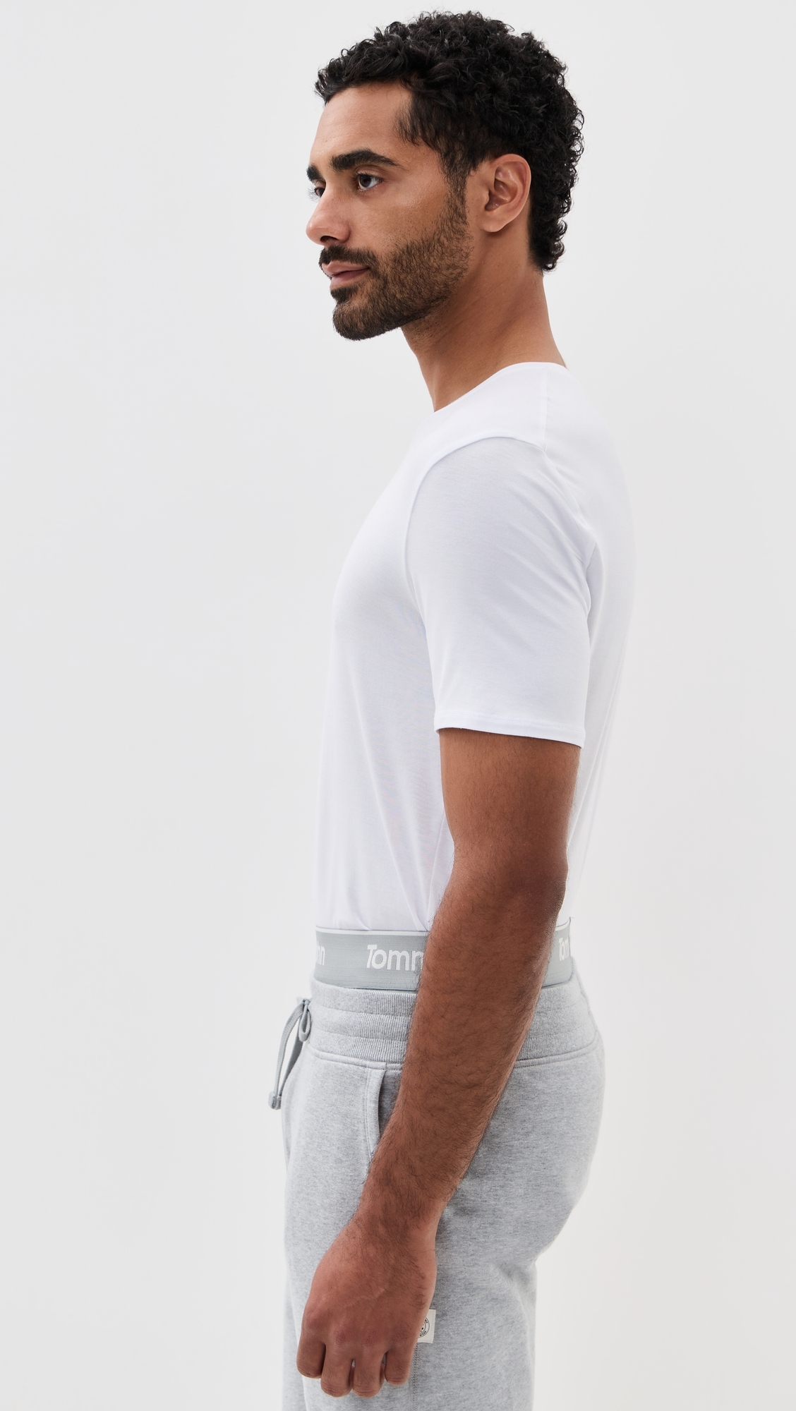 Crew Neck Stay-Tucked Undershirt 3-Pack White