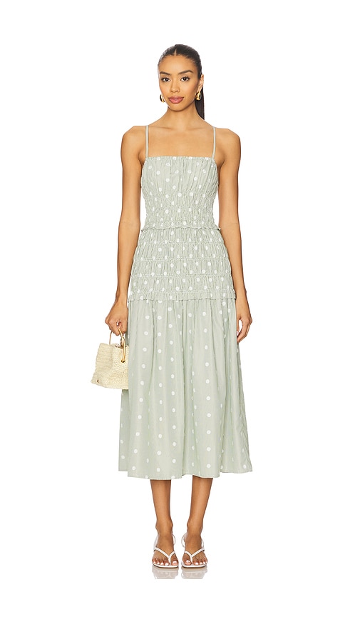 Maude Club Madison Dress in Green.  XS. Also in