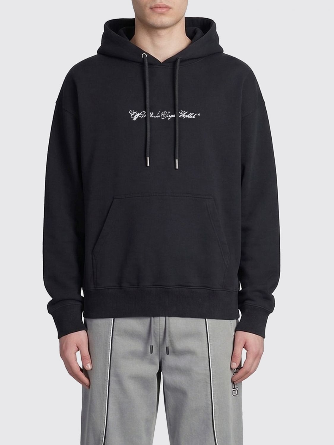 Sweatshirt Men color Black