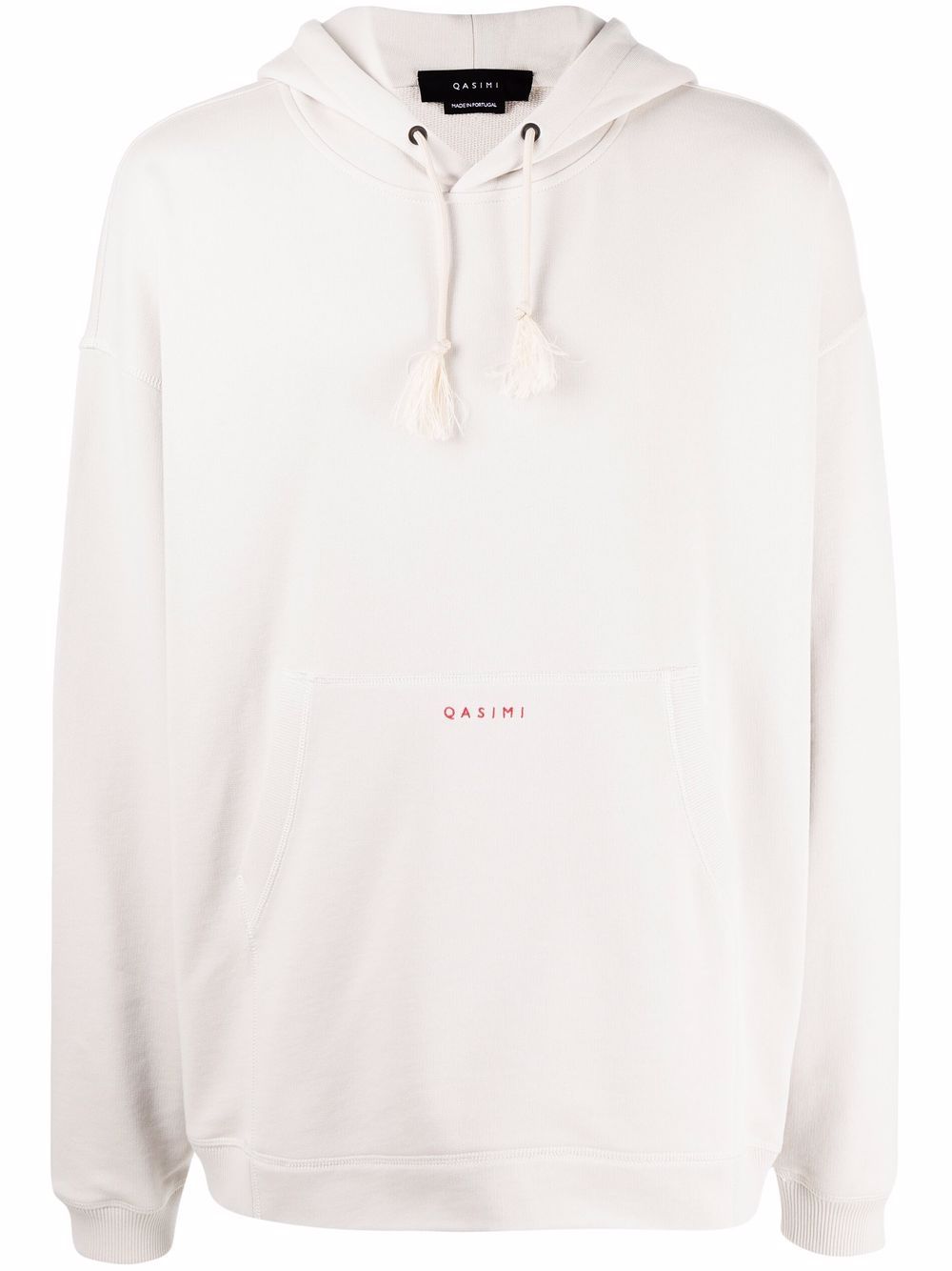 We The People embroidered hoodie - White