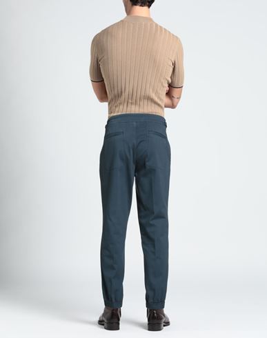 Man Pants Navy Size S Cotton, Cashmere, Elastane