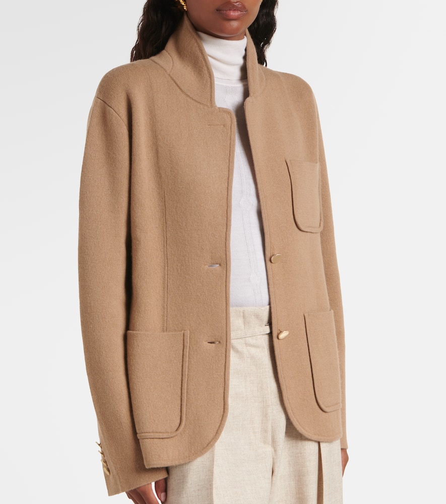 Wool and cashmere blazer