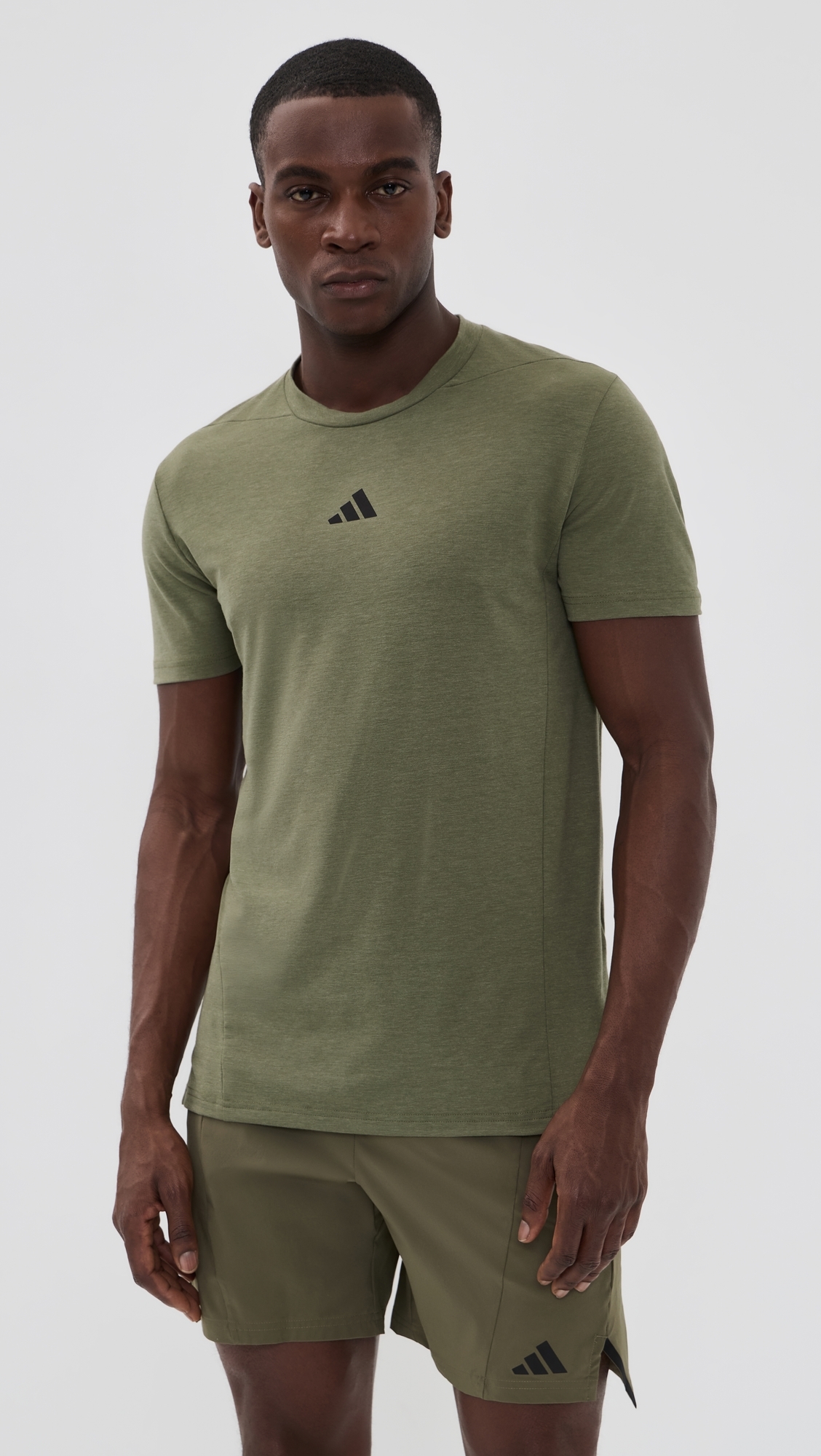 Designed For Training Workout Tee Olive Strata