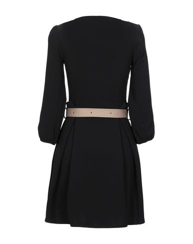 Patrizia Pepe Woman Mini dress Black Size 4 Polyester, Elastane, Cotton, Viscose