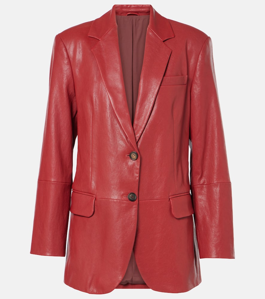 Leather Blazer