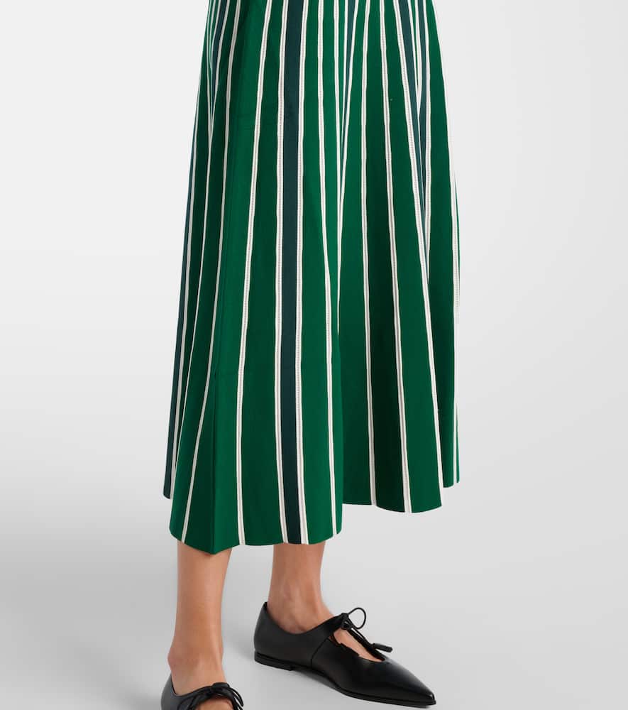 Tallone striped maxi dress