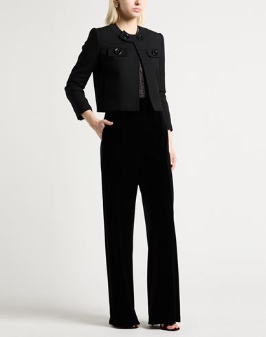 Woman Jacket Black Size 4 Wool