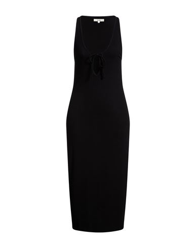 Woman Midi dress Black Size XS/S Rayon, Elastane