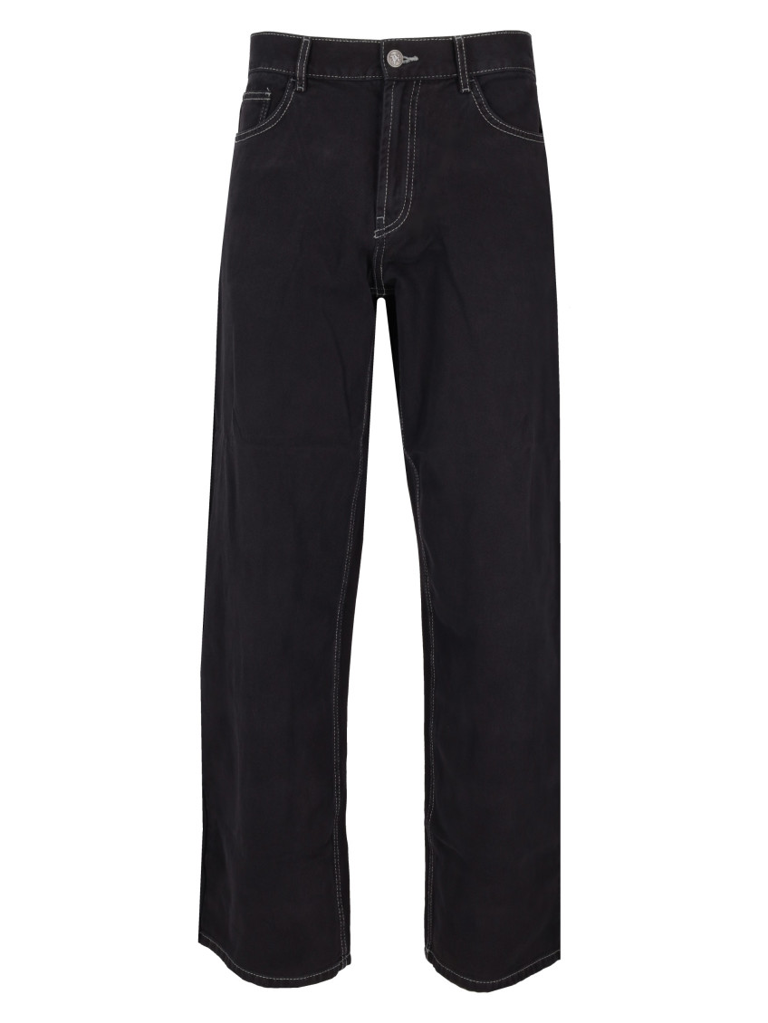 Palm Angels - logo denim jeans five pocket design