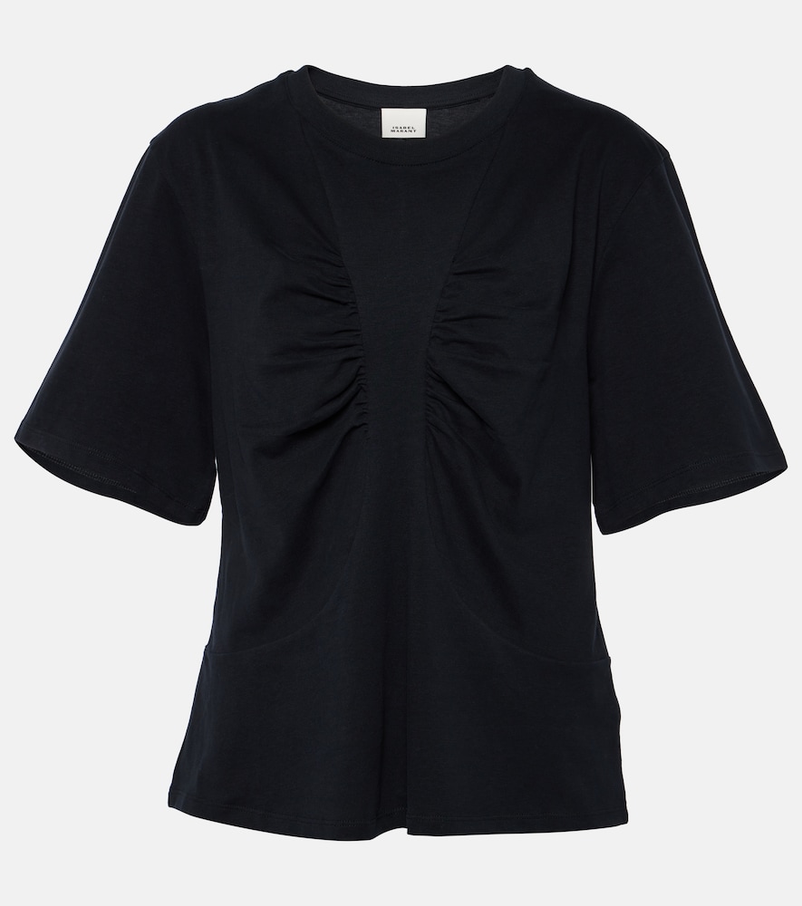 Zeren draped cotton jersey T-shirt